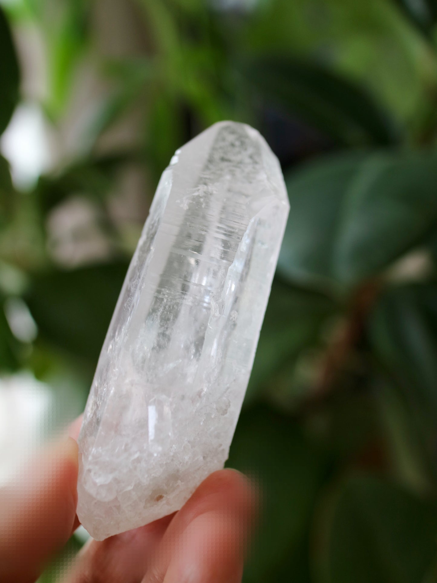 オリジナル鉱山 セラ・ド・カブラル鉱山 レムリアン シード クォーツ ポイント 小 手のひらサイズ Lemurian Seed Quartz Serra do Cabral, MG, Brazil