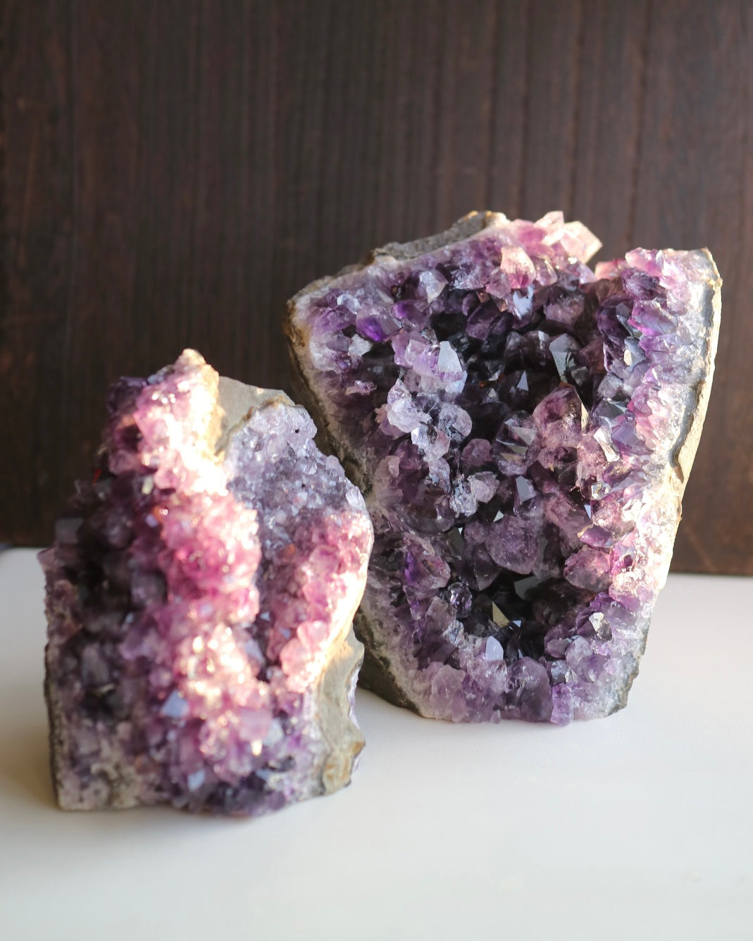 ウルグアイ産 アメジスト 手のひらサイズ Amethyst from Uruguay 1 10cm x 8cm x 6cm、550g