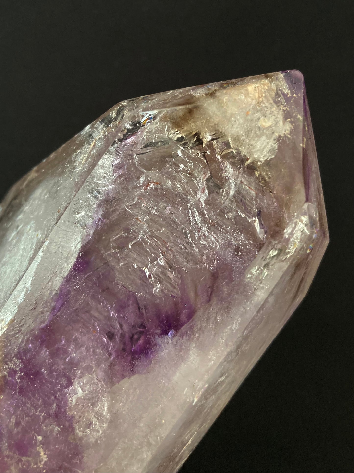 『 アメジスト エレスチャル クォーツ 』 Amethyst Elestial Quartz