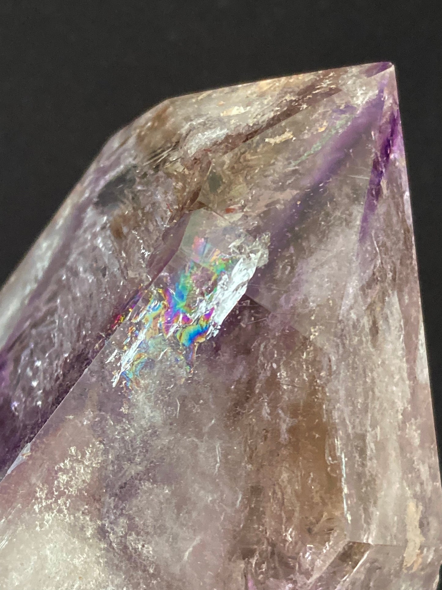 『 アメジスト エレスチャル クォーツ 』 Amethyst Elestial Quartz