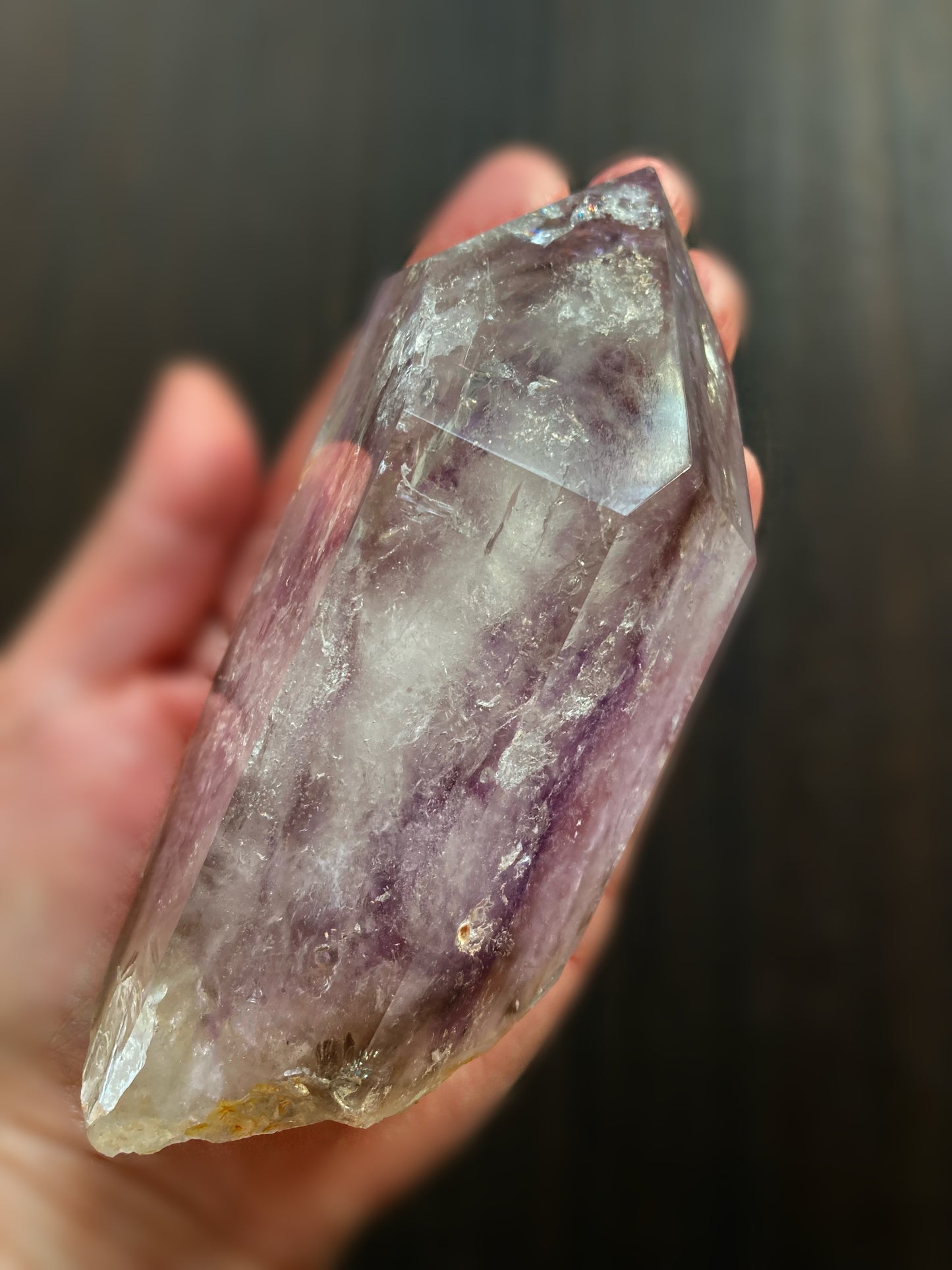 『 アメジスト エレスチャル クォーツ 』 Amethyst Elestial Quartz
