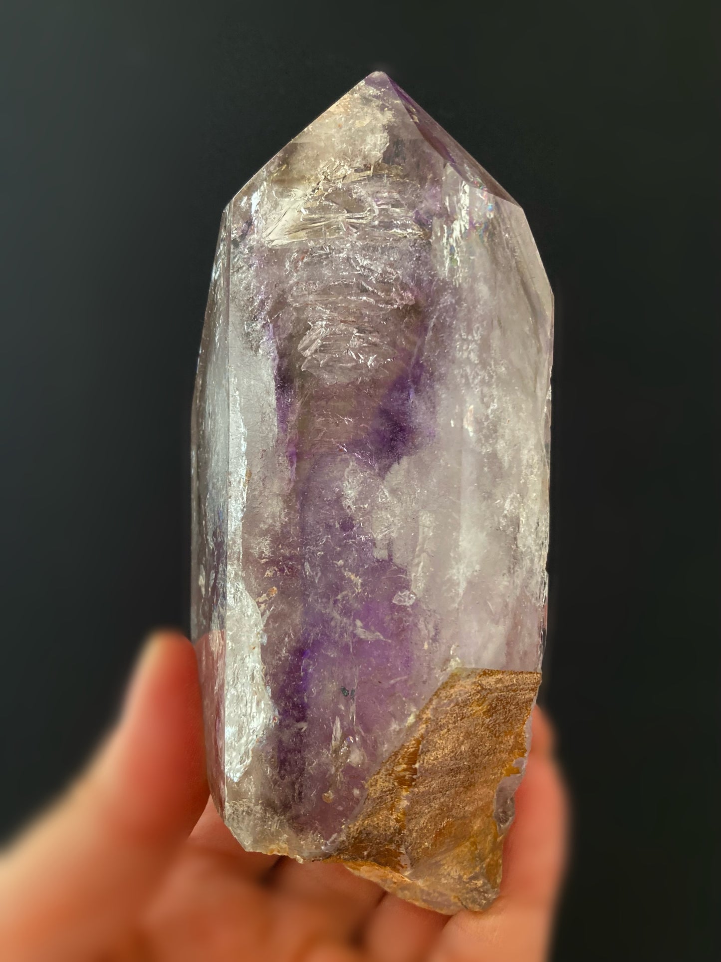 『 アメジスト エレスチャル クォーツ 』 Amethyst Elestial Quartz