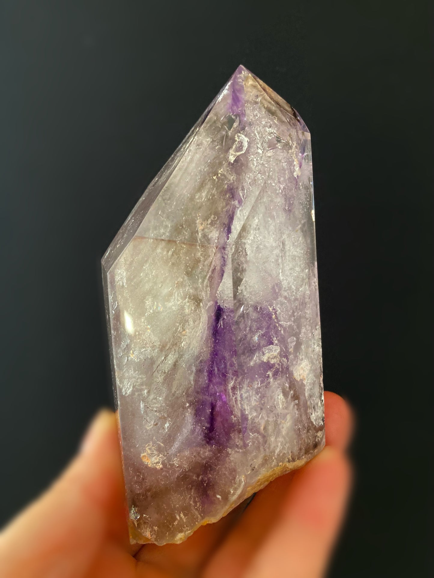 『 アメジスト エレスチャル クォーツ 』 Amethyst Elestial Quartz