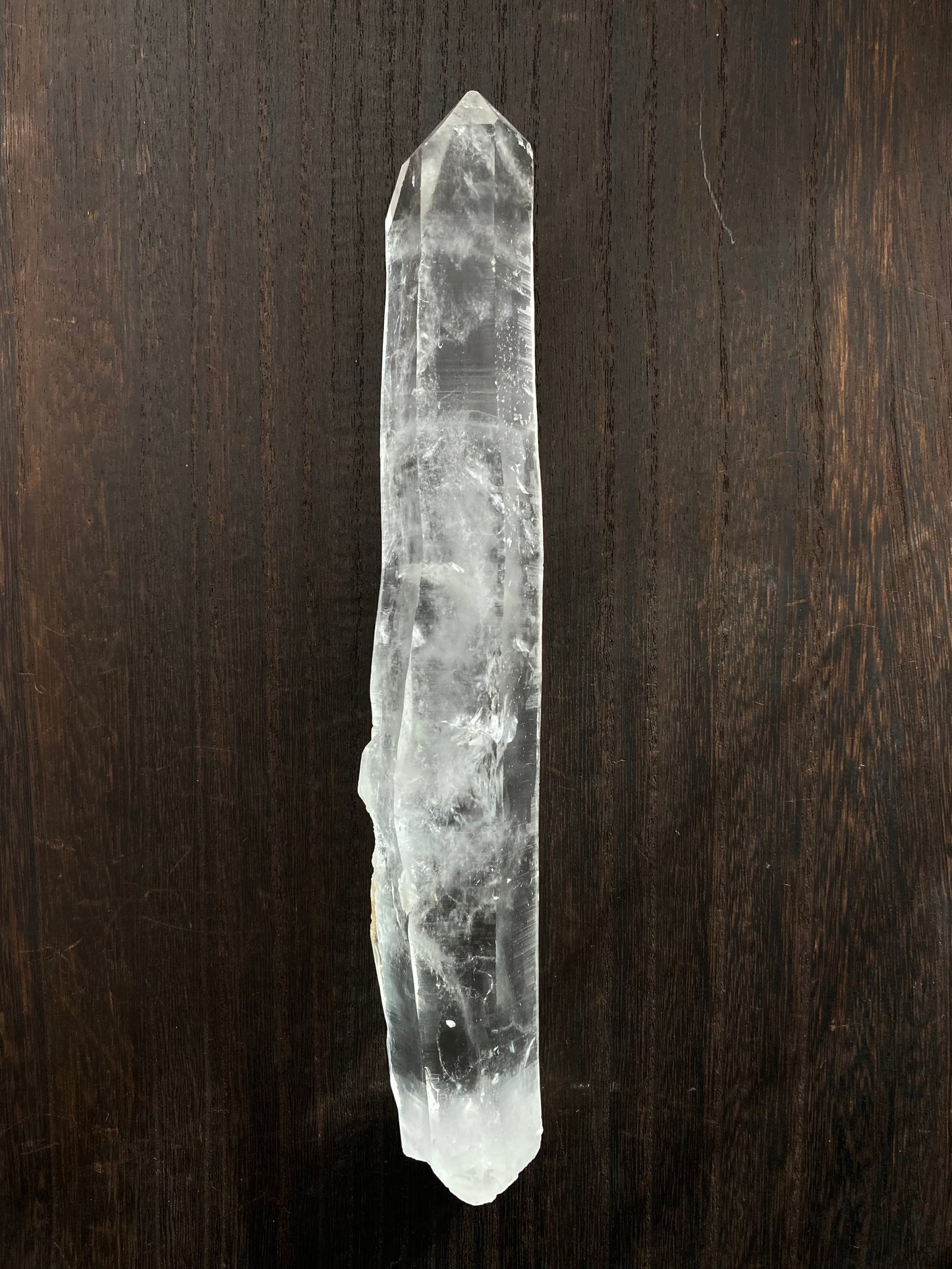 ディアマンティーナ産 パワフル レーザー クォーツ 』 大 Lazer Quartz ブラジル ミナスジェライス州 28cm x 4cm x 4.4cm、850g