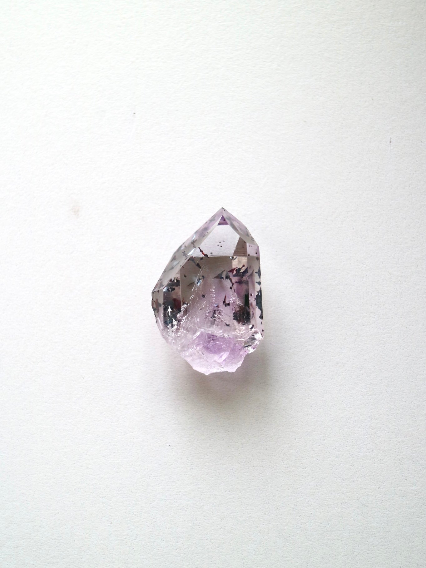 『 ブランドバーグ アメシスト with ヘマタイト 』6  Brandberg Amethyst with Hematite flecks 6