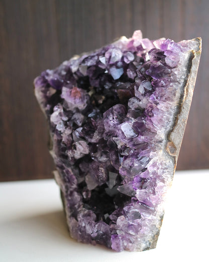 ウルグアイ産 アメジスト    Amethyst from Uruguay 2   14cm x 10.5cm x 8cm、1.65kg