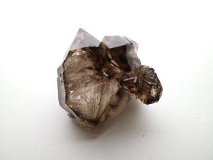 スモーキー エレスチャルクォーツ　手のひらサイズ　小
Smokey Elestial Quartz
ブラジル ミナスジェライス州 Baixio鉱山
6cm x 5cm x 3cm、97g