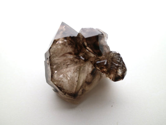 スモーキー エレスチャルクォーツ　手のひらサイズ　小
Smokey Elestial Quartz
ブラジル ミナスジェライス州 Baixio鉱山
6cm x 5cm x 3cm、97g