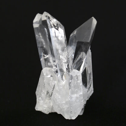 コロンビア産 クォーツ クラスター 1 Quartz Cluster, Columbia  小さい 手のひらサイズ　サイズ：7cm x 4cm x 2.6cm、103g