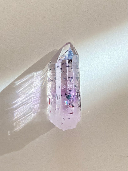 『 ブランドバーグ アメシスト with ヘマタイト 』4  Brandberg Amethyst with Hematite flecks 4